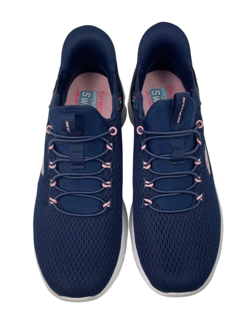 SKECHERS Womens Size 7.5 Navy Blue 179172 Swift-Fit Glide Lite 2.0 Sneaker - Picture 4 of 11